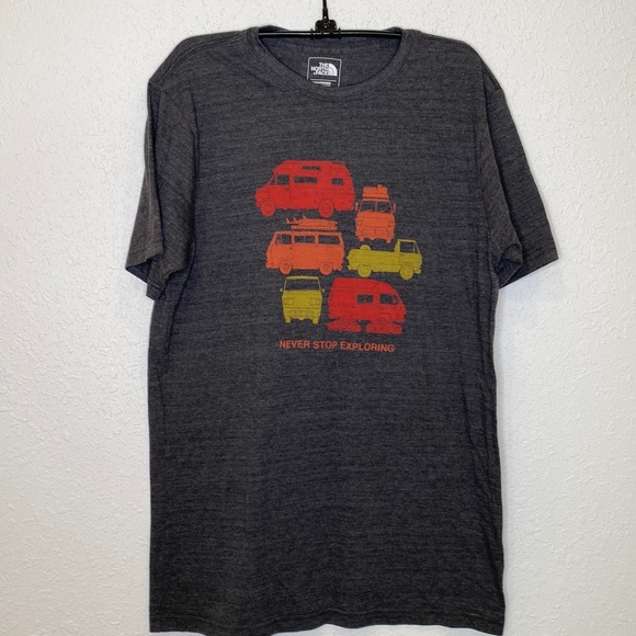 The North Face Other - The North Face Slim Fit Van Life Stretch Short Sleeve T-Shirt EUC Sz Lg Men’s